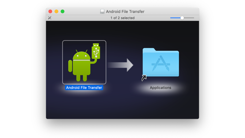 best android app for transferring files from android to mac